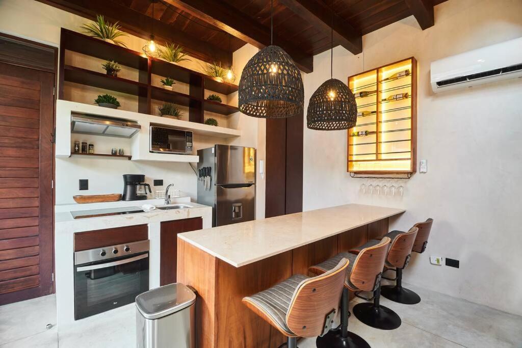 Tribu 306 Boho Design Gem In The Heart Of W/ Rooftop Appartamento Tulum
